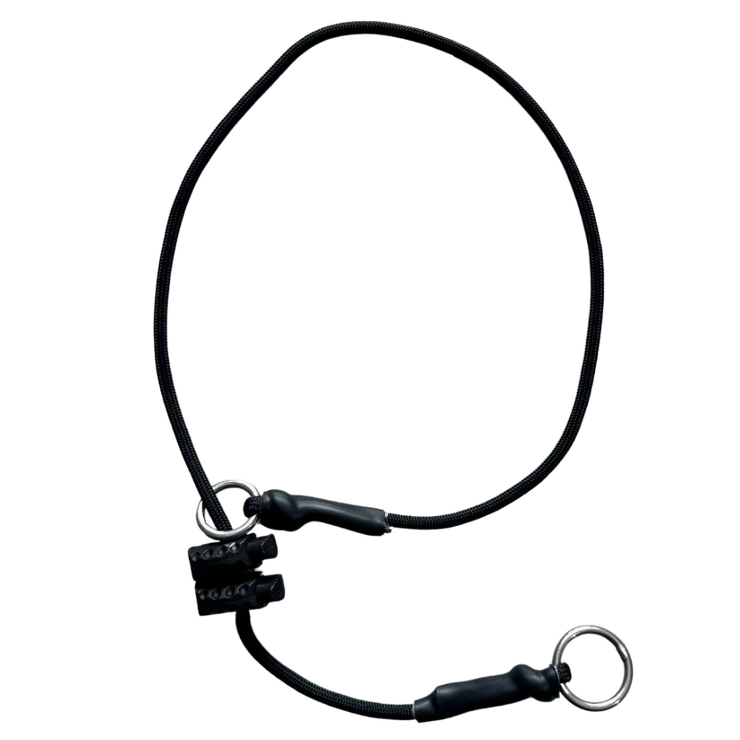 4MM Training Slip Collar - BLACK